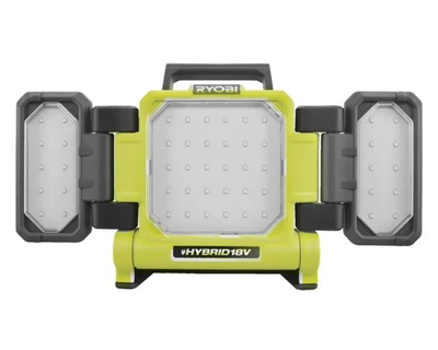 Dritë pune Ryobi ONE+ 18V, LED panel, 3000 lumens, pa bateri