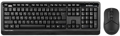 Set tastjere dhe mi A4Tech FG1012S, wireless 2.4GHz, DPI 1200, i zi