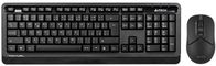 Set tastierë dhe mi A4Tech FG1012S, wireless 2.4GHz, DPI 1200, i zi
