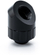Кос згуѓувач 45° Bitspower Artemis, ротирачки, мат црн