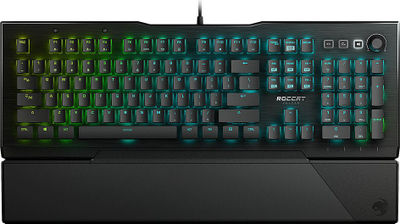 Tastierë gaming ROCCAT Vulcan Pro, mekanike optike, RGB, layout nordik, e zezë