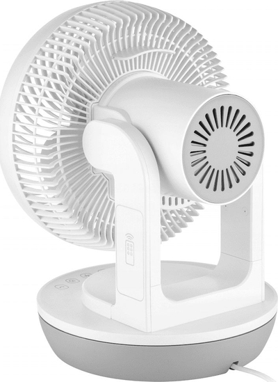 Ventilator me këmbë Sencor 3D UltraSilent SFE 2340WH, 3 mënyra pune, me telekomandë, i bardhë