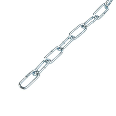 Zinxhir i saldum Joinedit DIN763, 4 mm, me hallka t'gata, i galvanizum