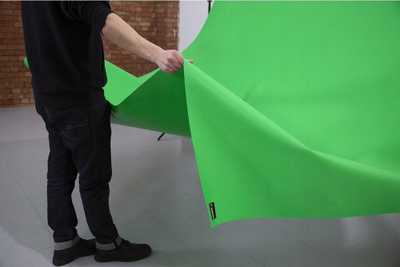 Sfond vinili Lastolite LL LB9050, 2.75x6m, chroma key, jeshil
