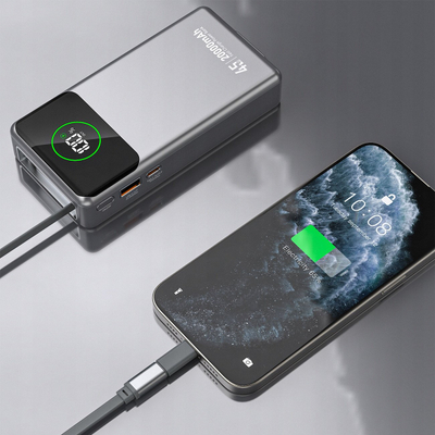 Karikues portativ Dudao K31 Pro, 20000mAh, 45W, gri