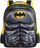 Çantë shpine për fëmijë Hutini Batman, 40x30x13cm, zezë/verdhë