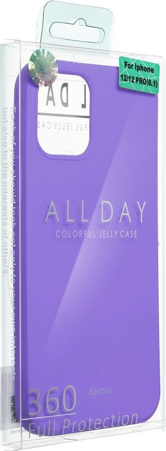 Futere Roar Colorful Jelly për Samsung Galaxy A35 5G, fleksibël, lejla