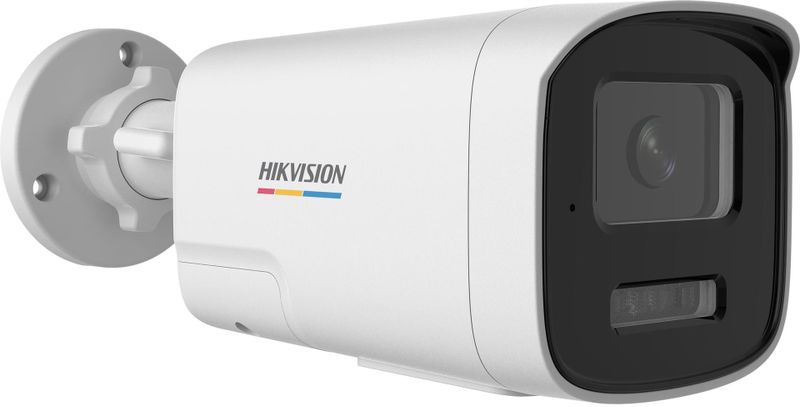 Kamerë IP Hikvision DS-2CD1T47G2H-LIUF/SL, lente 2.8 mm, kamerë rrjeti, e bardhë
