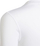 Bluzë kompresuese për kalamaj adidas Techfit Jr H23156, me mëngë të gjata, e bardhë