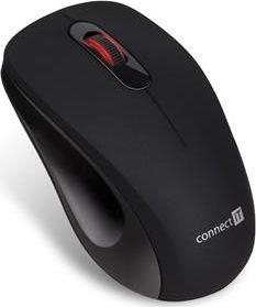 Глушец Connect IT, wireless, USB, црна