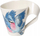 Filxhan porcelani Villeroy & Boch New Wave Caffe Birds, dizajn zogjsh shumëngjyrësh, 300ml, i bardhë