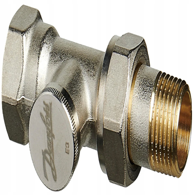 Set valvulash termostatike Danfoss Redia RA FN RLV S, DN 15, 3 elemente, i drejtë