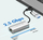 Мрежен адаптер LogiLink UA0147, USB C во 2.5G Gigabit Ethernet, сребрен