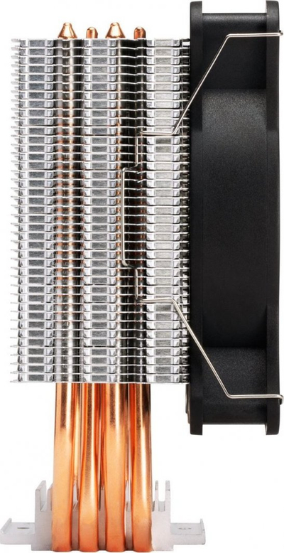 Ftohës procesori Gamdias Boreas E1-410 Mono, ventilator 120mm, ajër i ftohtë, i zi
