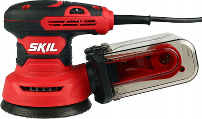 Rrafshuese orbitale Skil, 125mm, 300W, e kuqe