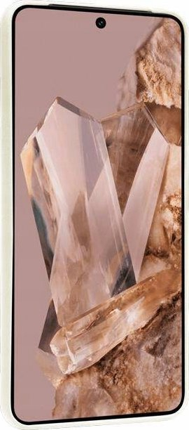 Kllëf telefoni Crong Color Cover Google Pixel 8 Pro, silikon liquid, rri me karikim pa tel, bezhë