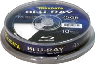 Disqe BLU-RAY Traxdata BD-R 25GB 4X FF, 10 copë  (90L753ITRA006)