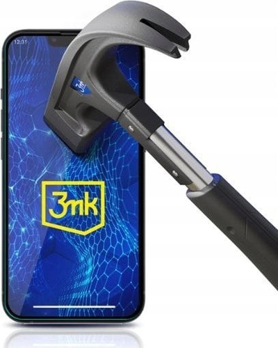 Mbrojtës ekrani 3MK HardGlass Max Lite për Motorola Moto G54 Power Edition, xham i temperum, mbulim i plotë ekrani, i zi