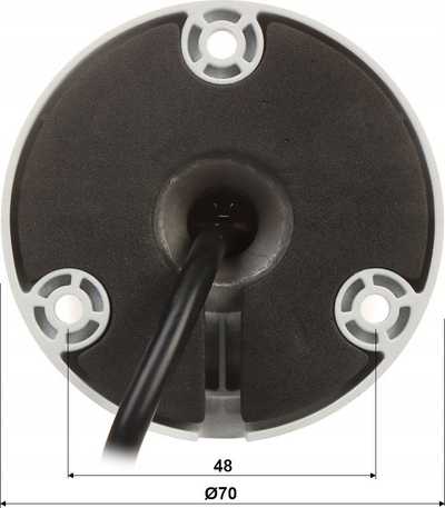 Kamerë sigurie Dahua HAC-HFW1500CM-IL-A-0280B-S2, 5 Mpx, AHD HD-CVI HD-TVI PAL, e bardhë