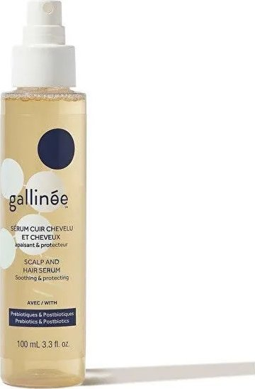 Serum për flokë Gallinee Prebiotics and Postbiotics, për qetësim të skalpit, 100 ml