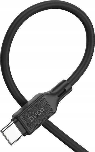 Kabllo USB Hoco X90, USB A në USB C, 3A, 1m, e zezë