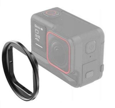 Adapter montimi PULUZ PU758B për Insta360 Ace Pro 2, për filtra 49mm, i zi
