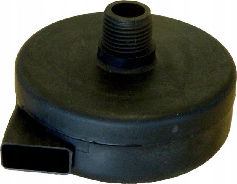 Filtër ajri për kompresor 1/2", universal, i zi