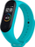 Rrip smart Devia Deluxe Sport për Xiaomi Mi Band 3 dhe 4, silikon, turkeze