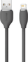 Kabllo USB Baseus Jelly Liquid Silica Gel, USB A në Lightning, 1.2m, e zezë