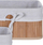 Shporta për rregullim Storagesolutions, bambu natyrale, set, ngjyrë kafe