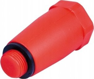 Prizë testu për rrjedhje Przybysz Plug, 1/2", plastike, e kuqe
