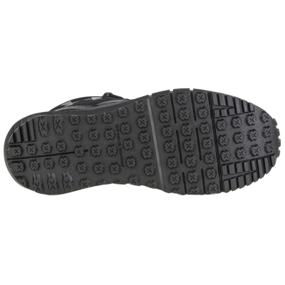 Çizme taktike Under Armour UA Micro G Valsetz Zip Mid, me shkumë Micro G, me taban që s’rrëshqet, ngjyrë e zezë