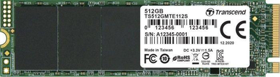 Disk SSD Transcend 112S, 512GB, M.2 2280 PCI-E x4 Gen3 NVMe
