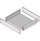 Pllakë montuese Schroff 450T Frame Plate, për raft 19", thellësi 450 mm