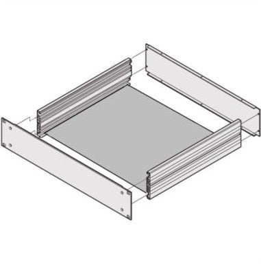 Pllakë montuese Schroff 450T Frame Plate, për raft 19", thellësi 450 mm