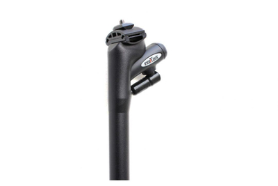 Shtyllë shale Interlock Anti-Theft 300 mm, 27.2 mm, alumini, e zezë