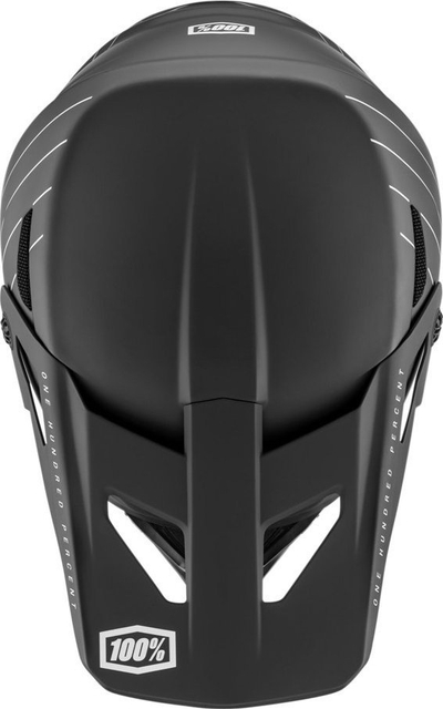 Шлем full face 100% STATUS DH/BMX Youth, големина S 47–48 cm, црна