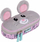 Penar Derform Bambino PCL-01 Mouse, i ngurtë, me kapak të brendshëm, gri rozë
