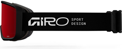 Очила за скијање Giro Sagen, цилиндрични EXV леќи, трослојна пена, црни