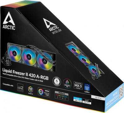 Ftohës Liquid Freezer II 420 ARGB (ACFRE00109A)