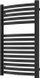 Radiator banjoje INVENA Ladder, 80 cm, çelik, i zi