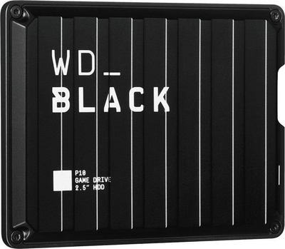 Disk i jashtëm HDD WD P10 Game Drive, 6TB, USB, i zi