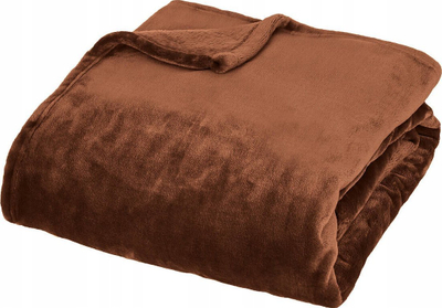 Batanije Atmosphera Plaid Flannel Cuddly, 130x180cm, kafe