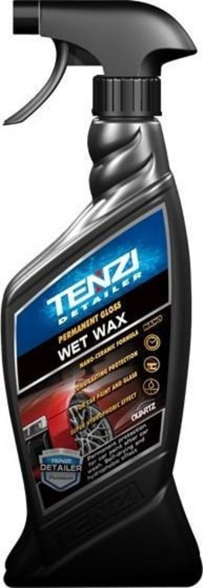 Spraj lustre makine Tenzi Detailer Wet Wax, shkëlqim i përhershëm, 600 ml, i zi