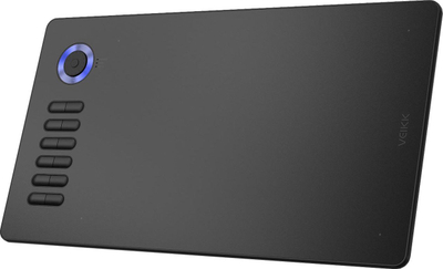 Tablet grafik VEIKK A15Pro, 10 x 6", 12 butona për t’i bërë si do vetë, i zi me blu