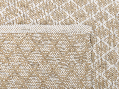 Tapet AKBEZ Jute Area Rug, 140 x 200 cm, jute edhe lesh, bezhë
