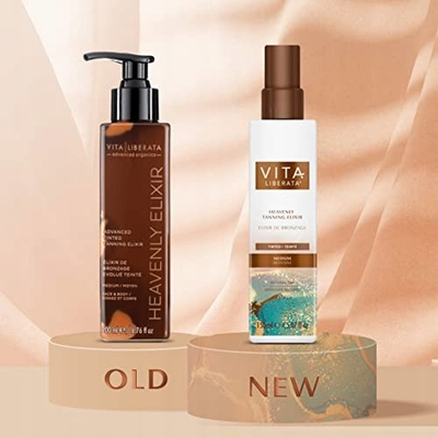 Eliksir vetëbronzues Vita Liberata Heavenly Tanning Elixir Medium, 150ml, me ngjyrë