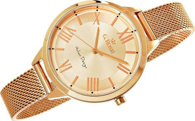 Ora dore për femra G.Rossi On Bracelet, çelik inox, blu metalike