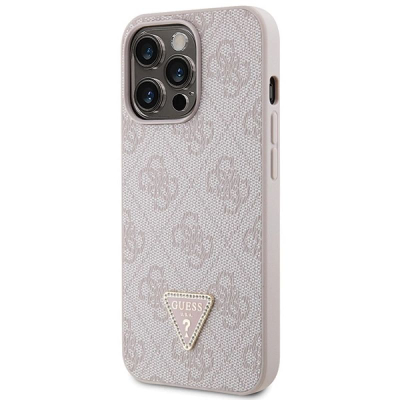 Mbulesë telefoni Guess GUHCP13XP4TDSCPP, për iPhone 13 Pro Max, me rrip crossbody, rozë