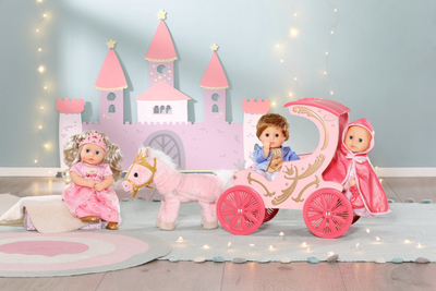 Set pelerinë për kukull Baby Annabell Little Sweet Cape 706503, për kukulla 36cm, me qese dhe varëse, shumëngjyrësh